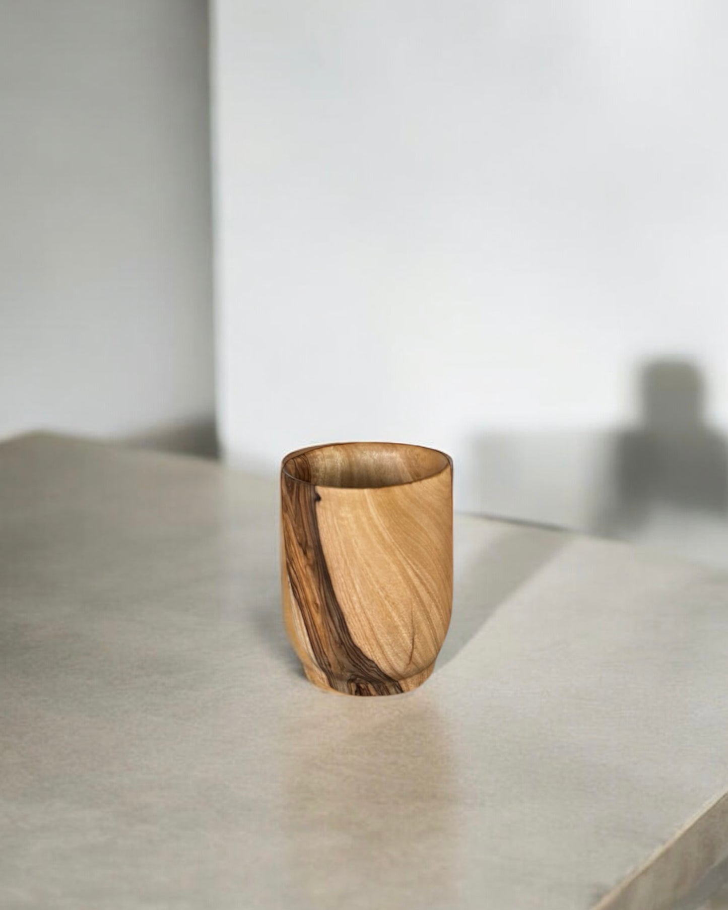 Olive Wood Glass
