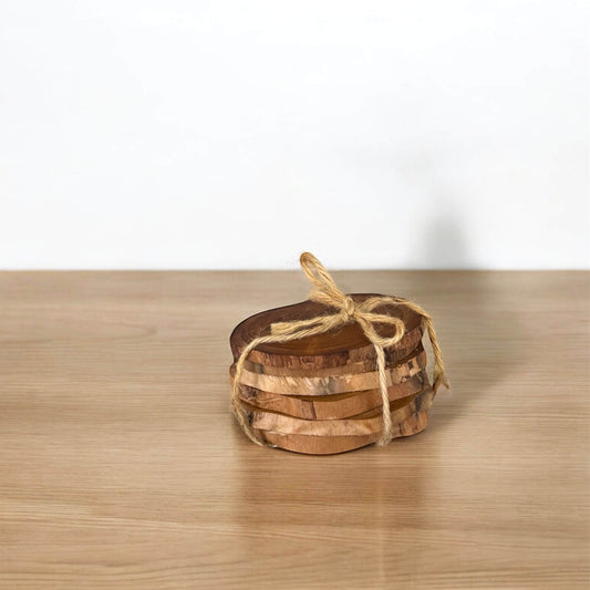 Handcrafted Olivewood Coasters
