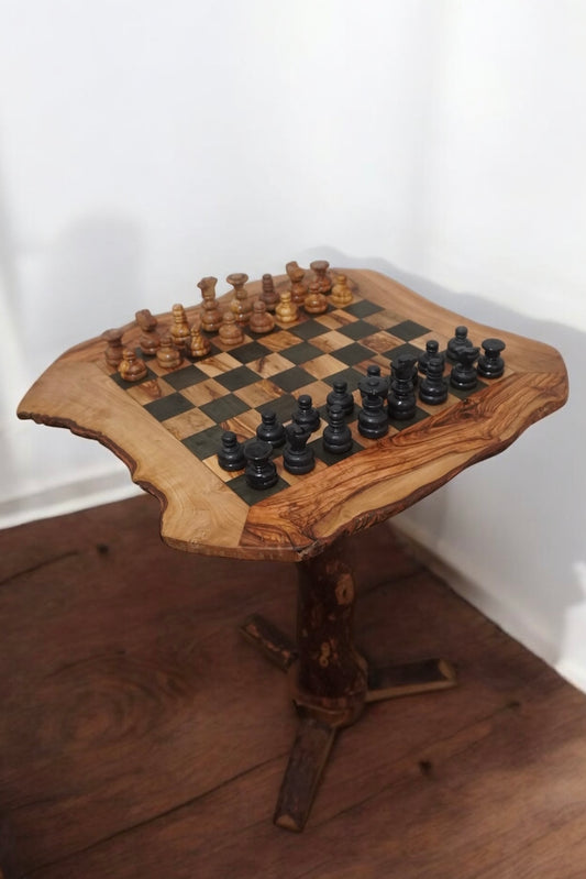 Rustic Chess Table
